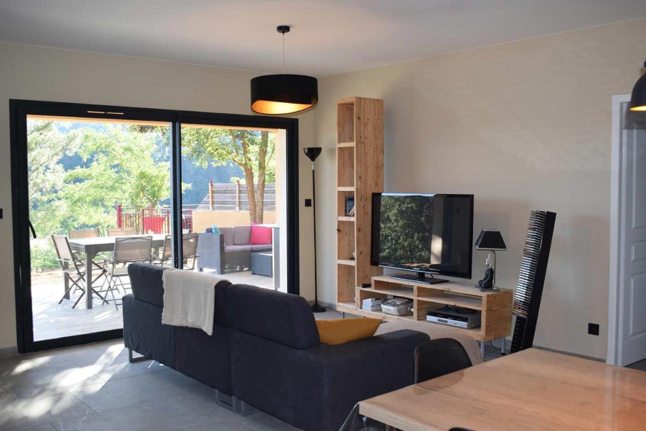 Villa Les terrasses du Bruguet à Rosières Extérieur photo